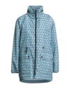 Sealup Woman Jacket Light Blue Size 6 Polyester In Blue