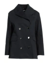 Sealup Woman Jacket Midnight Blue Size 10 Cotton In Blue