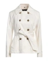 Sealup Woman Jacket White Size 8 Cotton In White
