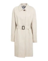Sealup Woman Overcoat & Trench Coat Beige Size 8 Cotton In Neutral