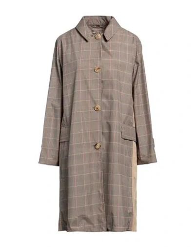 Sealup Woman Overcoat & Trench Coat Camel Size 6 Polyamide In Beige