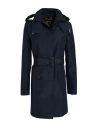 Sealup Woman Overcoat & Trench Coat Navy Size 8 Polyester
