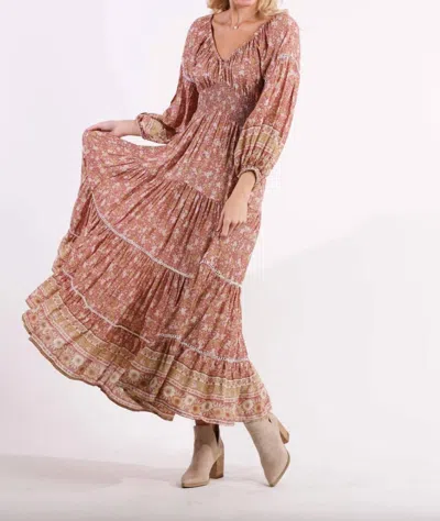 Sealustre Ella Maxi Dress In Tuscan In Multi
