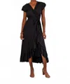 Sealustre Havana Maxi Wrap Dress In Black In Black