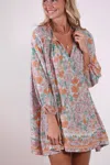 SEALUSTRE PAIGE TUNIC IN TURQUOISE