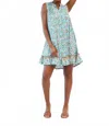 Sealustre Poppy Dress In Seafoam In Green