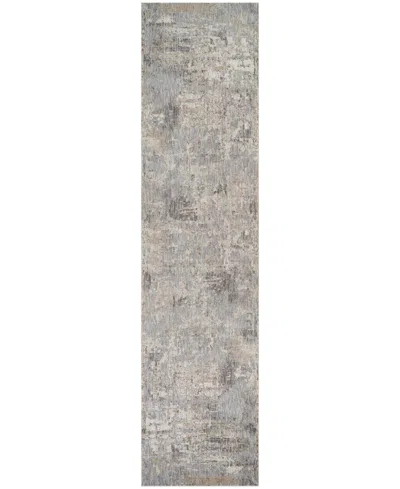 Sealy Easton Eas-7 2'6"x10' Runner Area Rug In Gray