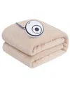 Sealy Heated Flannel Blanket, Twin In Beige