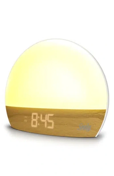 Sealy Led Sunrise Clock In White