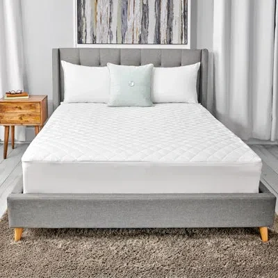 Sealy Luxury Down Alternative Mattress Pad In White