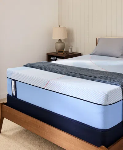 Sealy Posturepedic Hybrid Haslett 13" Medium Tight Top Mattress In Transparent