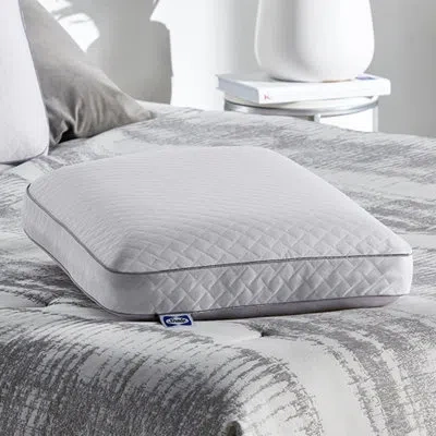 Sealy To Go Classic Memory Foam Pillow In White