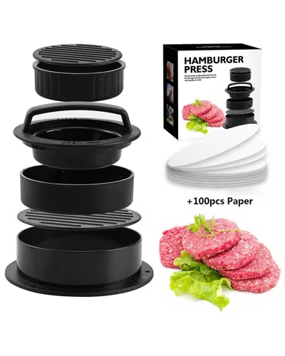 Seamless Outdoors 3-in-1 Stuffed Hamburger Patty Maker In Black