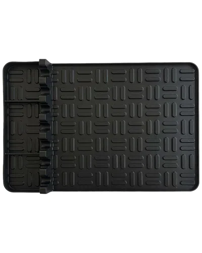Seamless Outdoors Bbq Silicone Mat In Black