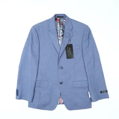 Pre-owned Sean John Men's Classic-fit Suit Jacket Blue Size 38r 200340