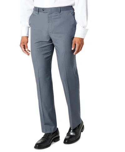 Sean John Mens Classic Fit Solid Suit Pants In Blue