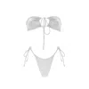 Seanay Women's White Vaipoe Set - Crystal In White