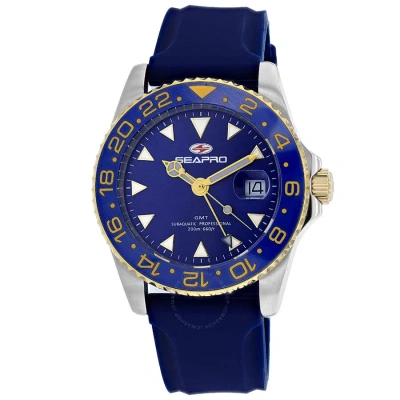 Seapro Agent Quartz Blue Dial Men's Watch Sp0124
