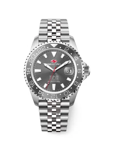 Seapro Grand Meridian 43mm Watch In Metallic
