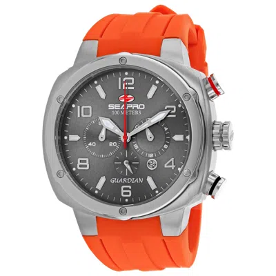 Seapro Guardian 44mm Watch In Orange