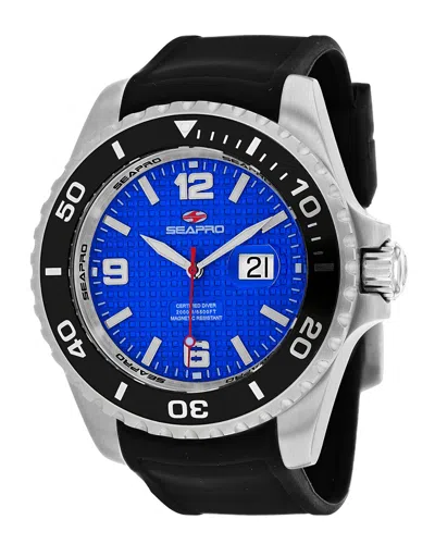 Seapro Men's Abyss 2000m Diver Watch In Black
