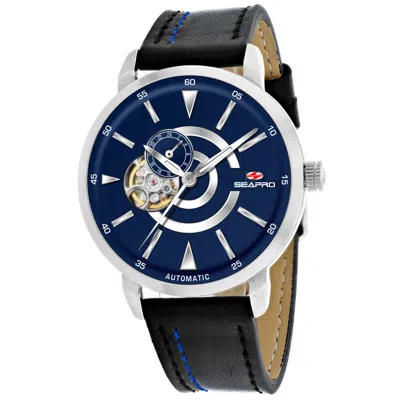 Seapro Men's Blue Dial Watch In Multi