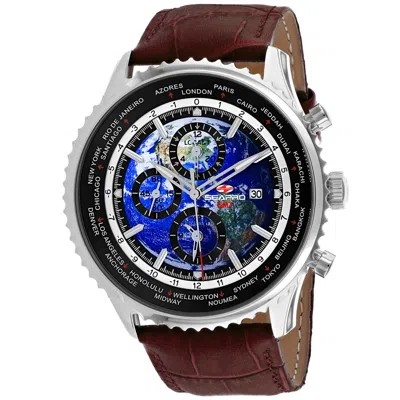 Seapro Men's Blue Dial Watch