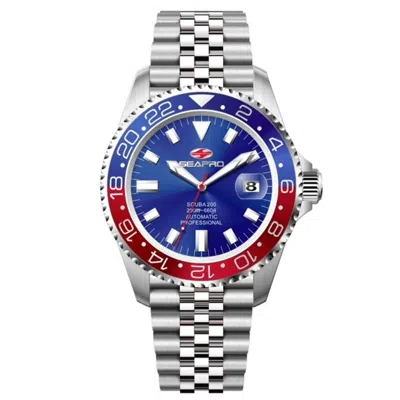 Seapro Men's Grand Meridian Black Dial Watch In Multi