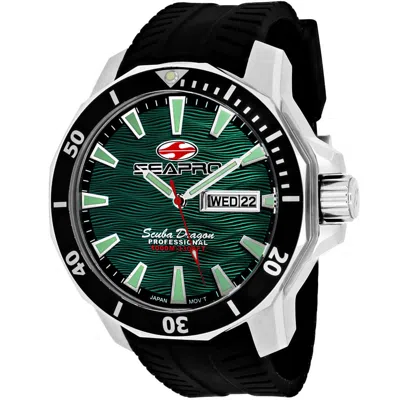 Seapro Men's Green Dial Watch