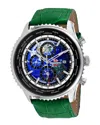 Seapro Meridian World Timer Gmt Blue Dial Mens Watch Sp7133