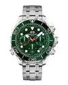 Seapro Men's Mondial Timer Green Dial Watch