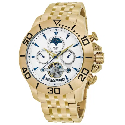 Seapro Men's Silver Dial Watch