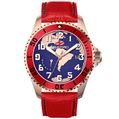 Seapro Men's Voyager Blue Dial Watch