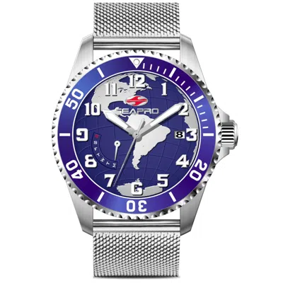 Seapro Men's Voyager Blue Dial Watch