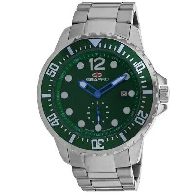 Pre-owned Seapro Mens Colossal Black Dial Watch - Sp5501