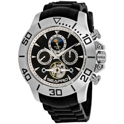 Pre-owned Seapro Mens Montecillo Black Dial Watch - Sp5120
