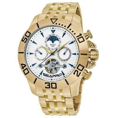 Pre-owned Seapro Mens Montecillo Silver Dial Watch - Sp5134