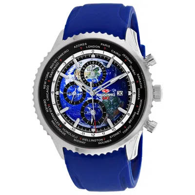 Seapro Meridian World Timer Gmt Men's Watch