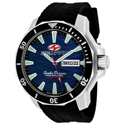Seapro Scuba Dragon 48mm Watch In Pattern