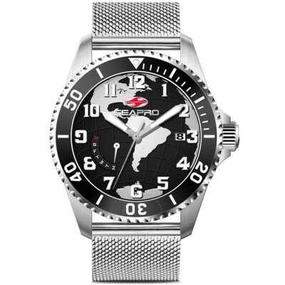 Seapro Voyager Black Dial Men's Watch Sp4761