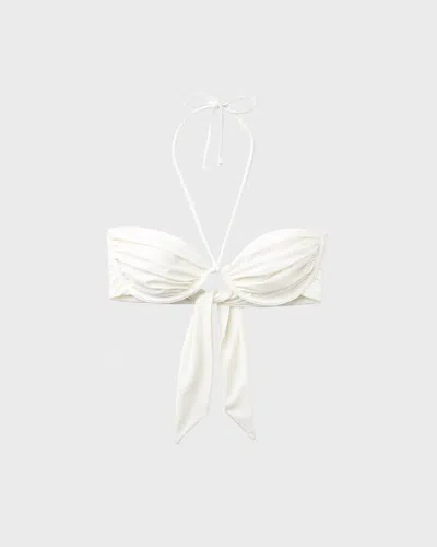 Seaquelle Bikini Top Billow In White