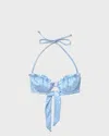 Seaquelle Bikini Top Lake In Blue