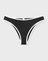 Seaquelle Bikinitrosa Ribbed Svart