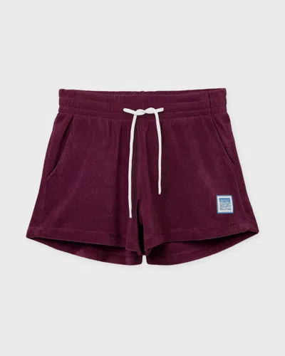 Seaquelle Shorts Terry In Burgundy