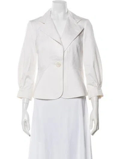 Pre-owned Searle Blazer In White
