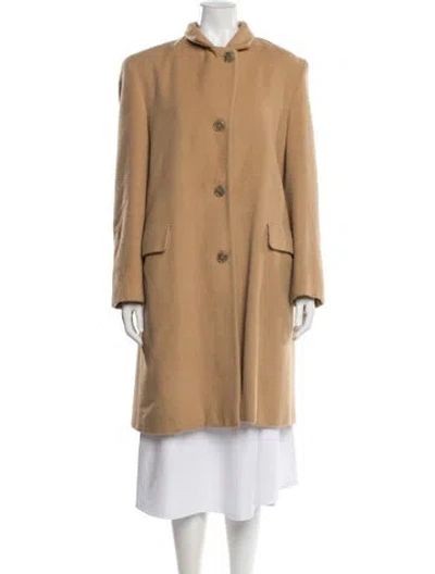 Pre-owned Searle Camel Hair Coat In Neutral