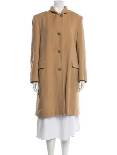 Pre-owned Searle Camel Hair Coat In Neutrals