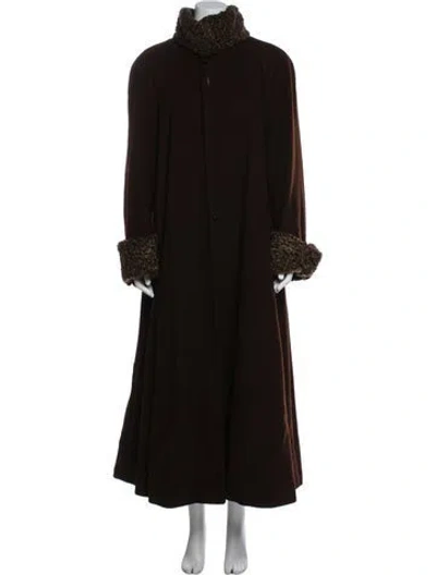 Pre-owned Searle Cashmere Coat In Brown