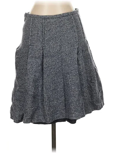 Pre-owned Searle Casual Skirt In Gray