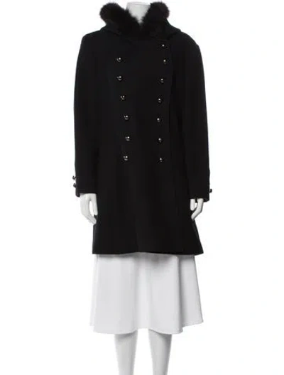 Pre-owned Searle Coat In Black